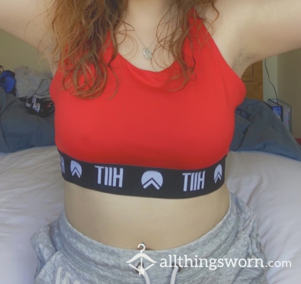 Used Red Sportsbra