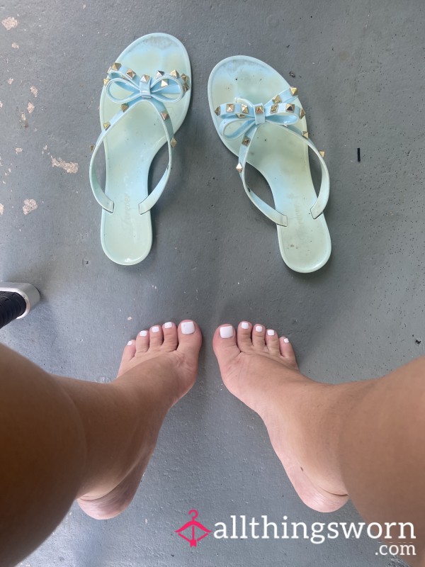 Used Thong Sandals