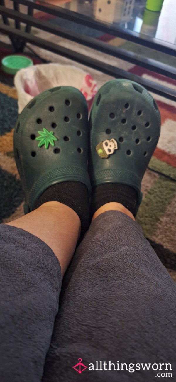 Very Worn Crocs (Charms NOT Included)