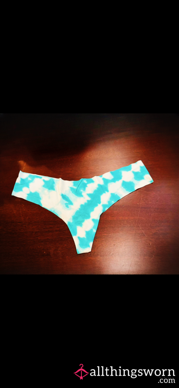 VS Blue Tye-Dye Thong🩵