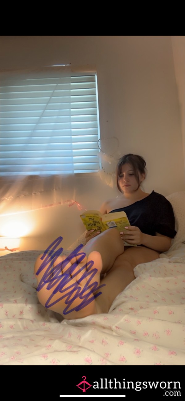 Watch Me Read With My Feet Out