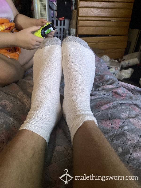 White Dirty Socks