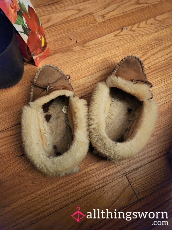 Well Loved LL Bean Moccasins