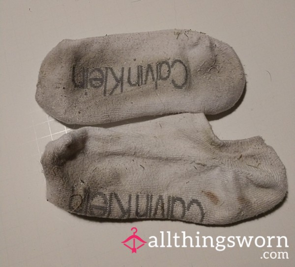 Well-worn Calvin Klein Socks