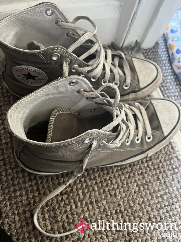 Well-worn Converse