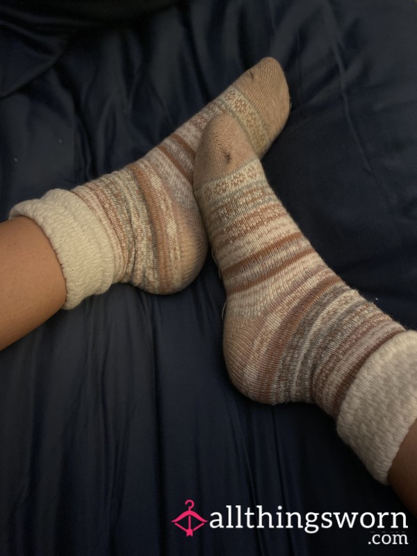 Well-worn Cozy Winter Socks