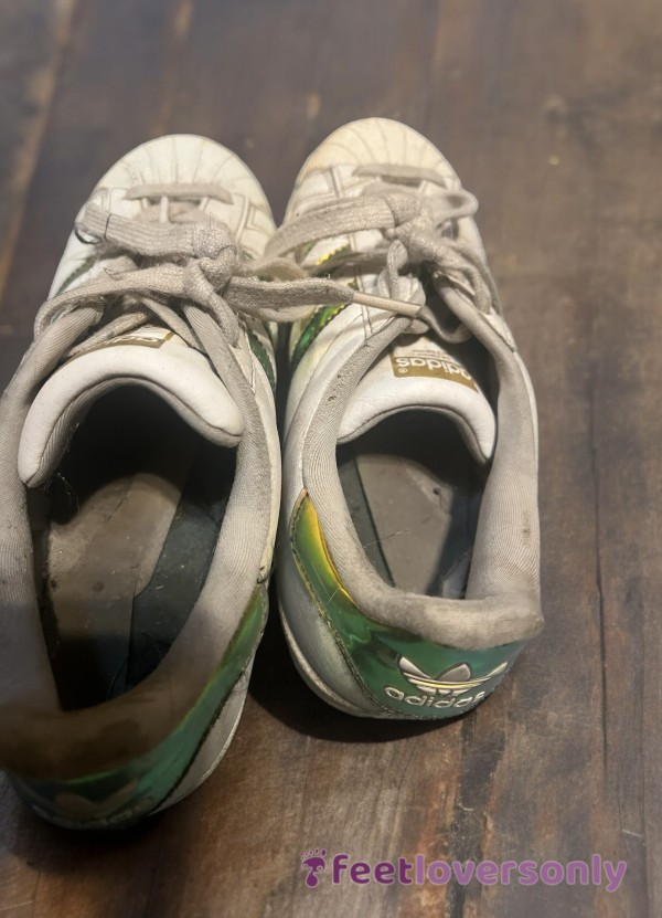 Well Worn Dirty Smelly Sneakers
