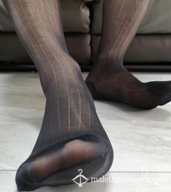 Sheer Dress Socks.