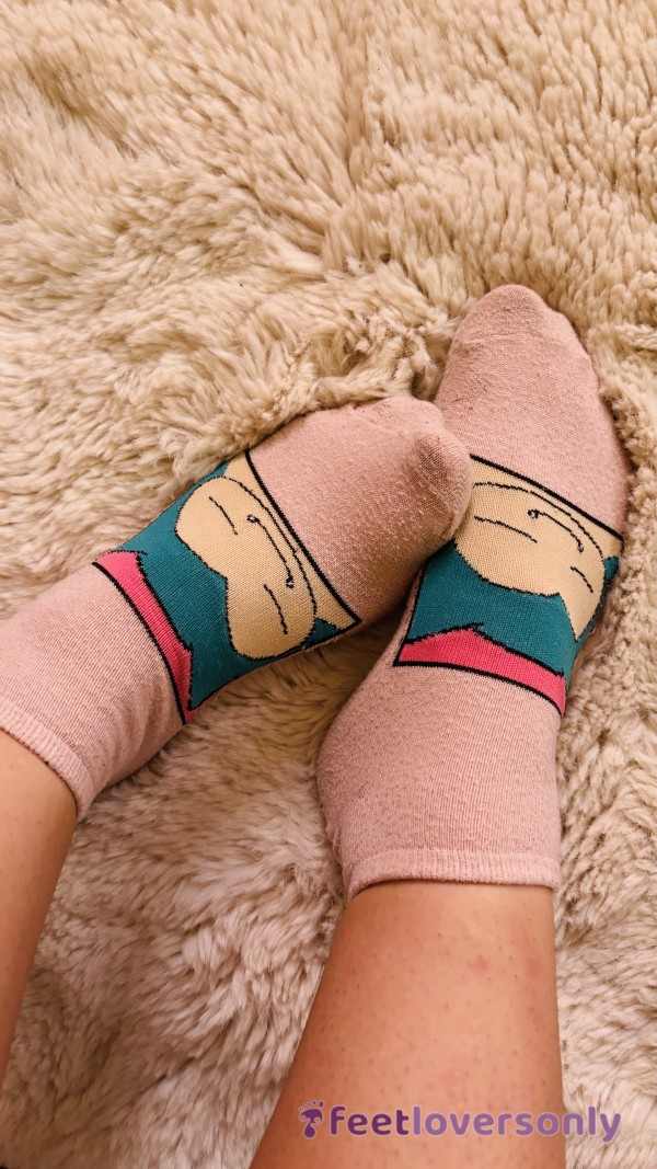 Well-worn Snorlax Socks!