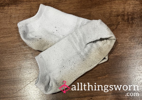 Disgusting "White" Ankle Socks