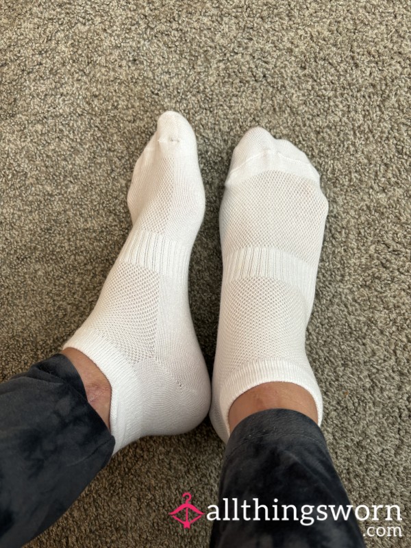 White Ankle Socks