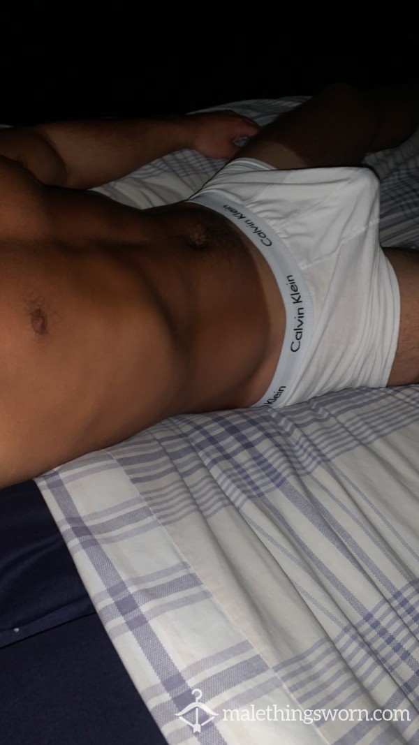 White Ck Boxers