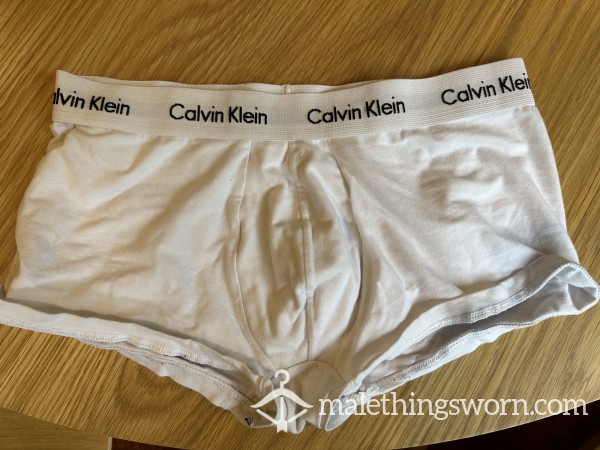 White CK Underwear