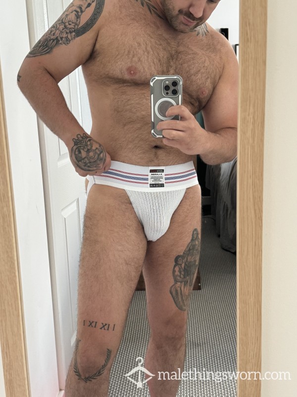 (Huge Sale!) White Jockstrap