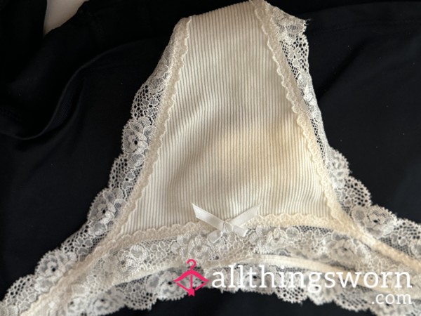 White Lacey Pantie