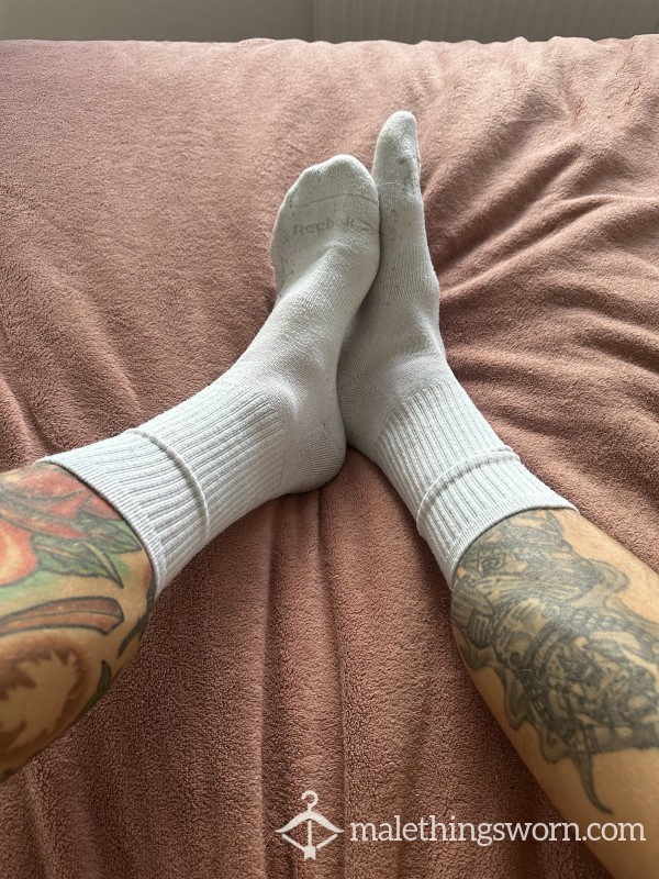 White Reebok Socks