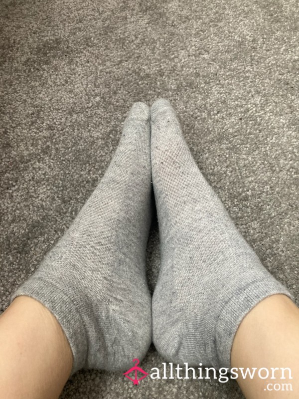 Worn Ankle Socks