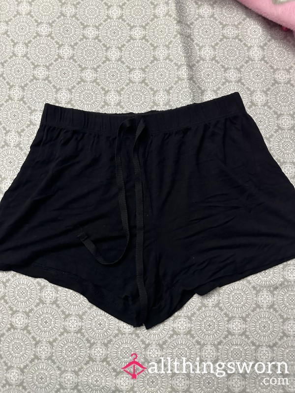 Worn Pajama Shorts