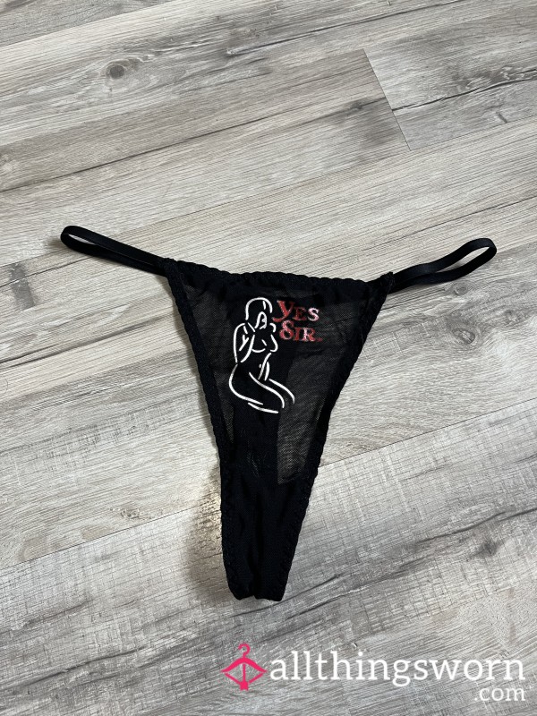 Worn S**y Thongs