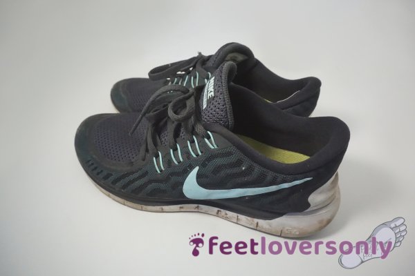 Worn Size 7.5 Nike Free Running Shoes