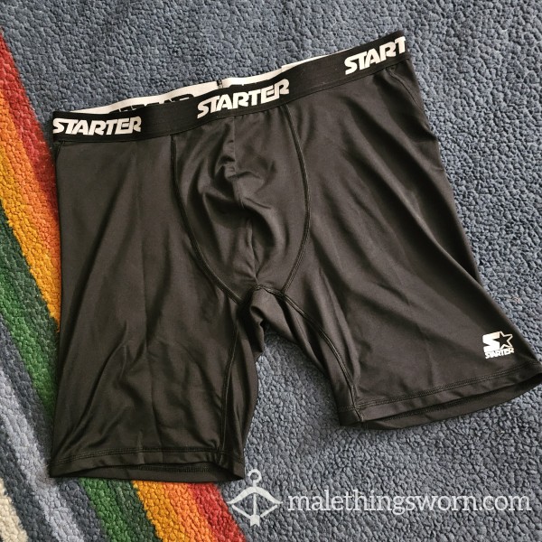 XXL Compression Black Shorts