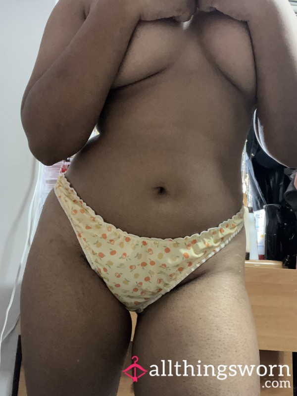 Yellow Oranges Thong